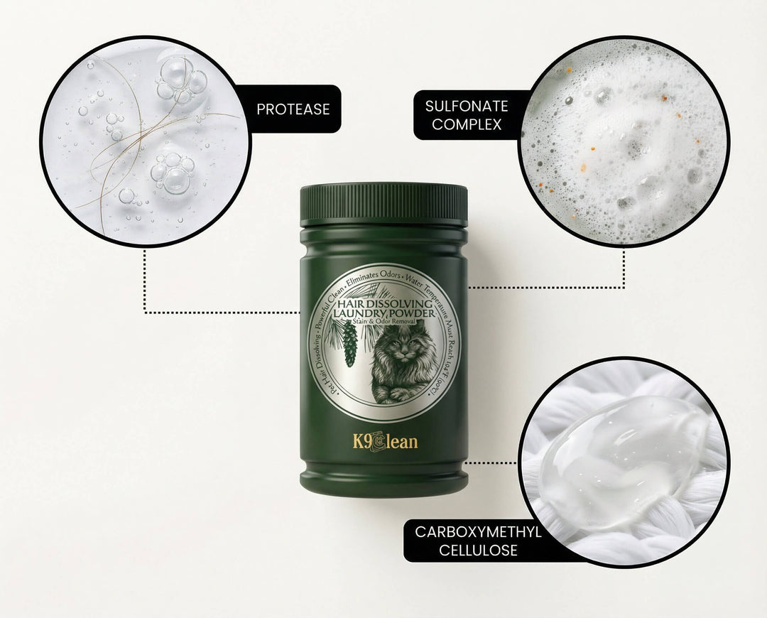 3. Three active ingredients. One specific job.