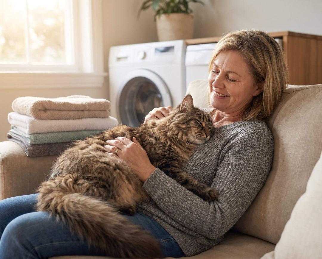 4. Cat owners who use it describe one feeling more than anything else. Relief.