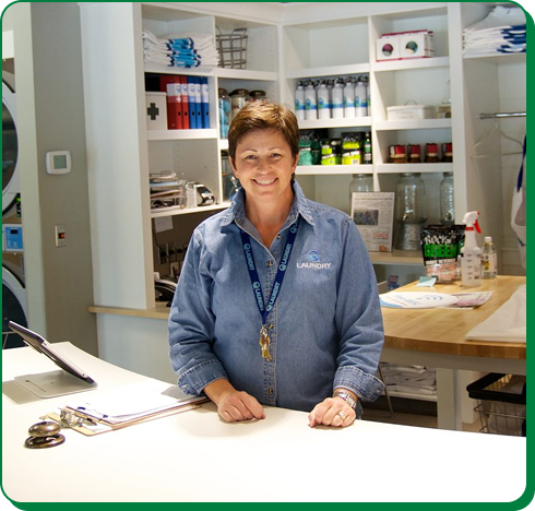Linda F., laundry shop owner