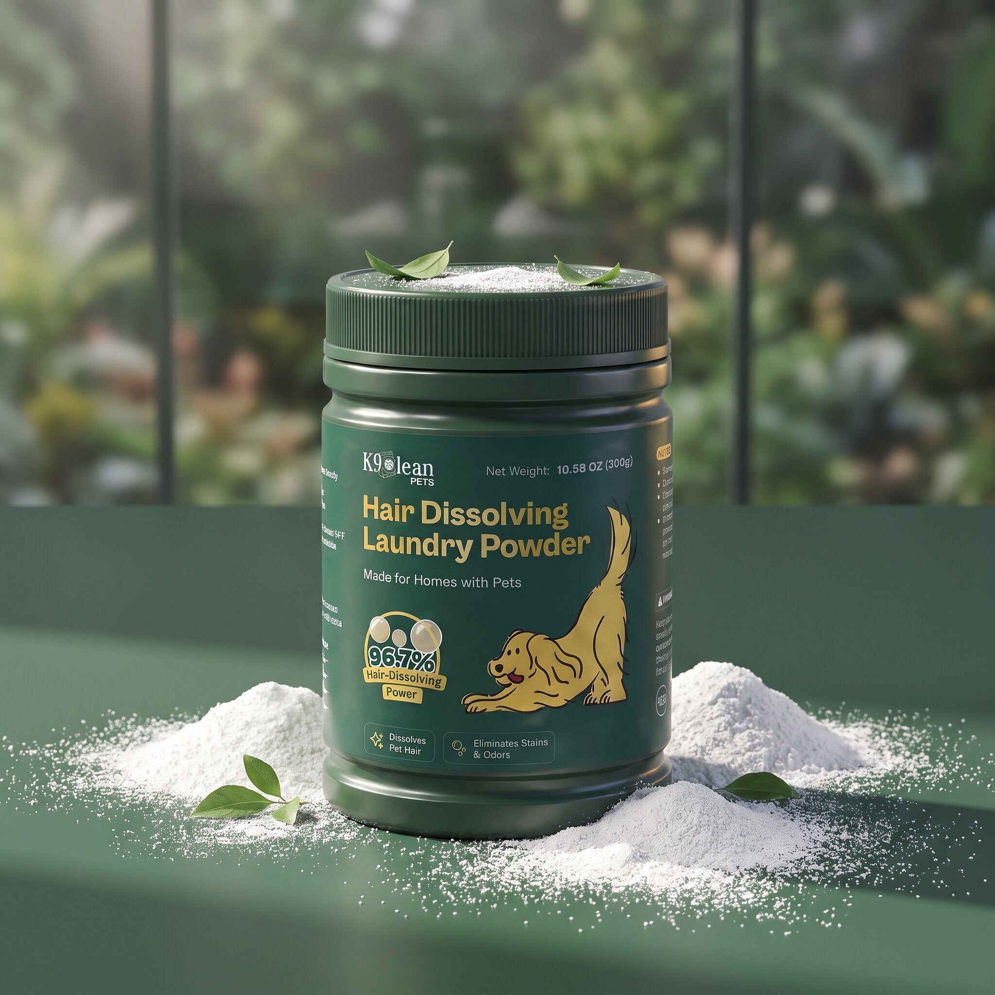 K9Clean Hair Dissolving Laundry Powder